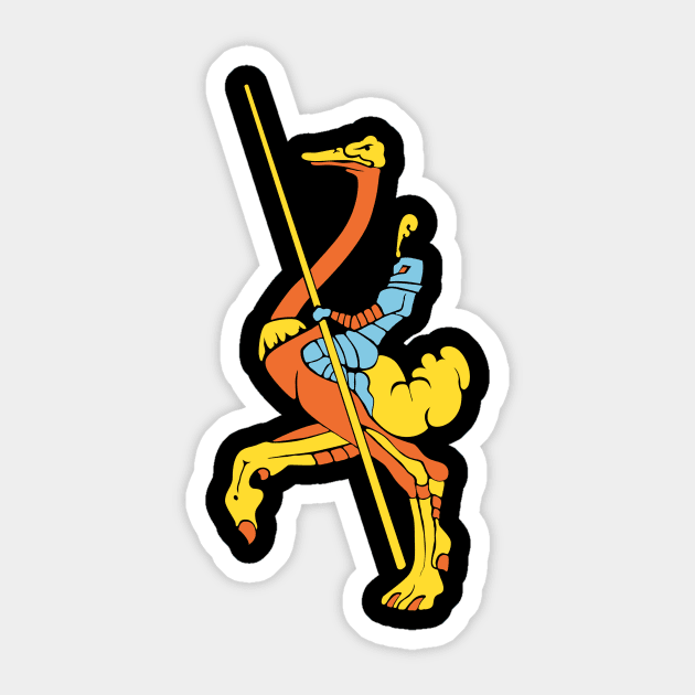 joust Sticker by lavdog